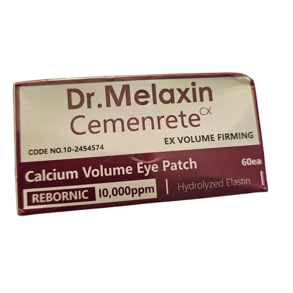 Dr Melaxin Cemenrete Calcium Volume Eye Patch 60ea K-Beauty Firming Hydrogel